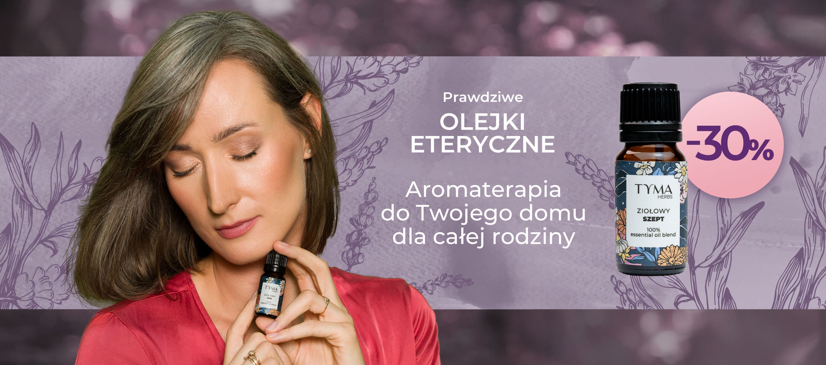 Olejki eteryczne Tyma Herbs do aromaterapii – promocja -30%