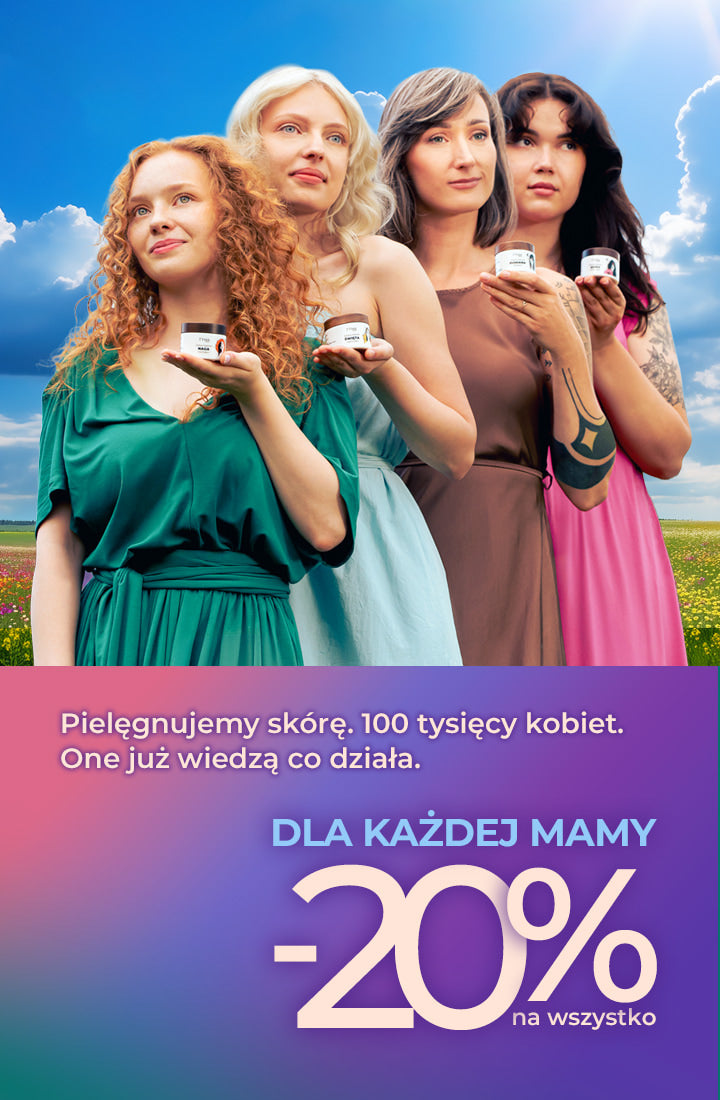 Promocja -20% na cały asortyment naturalnych kosmetyków TYMA Herbs z okazji Dnia Matki